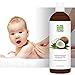 Fractionated Coconut Oil (Liquid) - WITH PUMP + FREE Recipe eBook! - Use with Essential Oils and Aromatherapy as a Carrier and Base oil - Add to Roll-On Bottles for Easy Application (12oz)