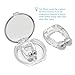 Anti Snore nose clip, Silicone Magnetic Anti Snoring Mini Nose Clips, Wonderful Sleeping Aid for Men and Women, 2 Pieces
