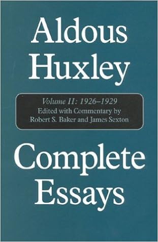 Aldous Huxley Essays