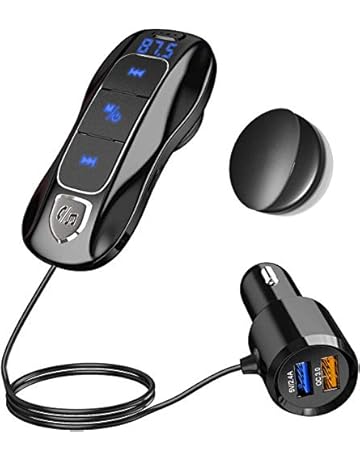 SONRU Más NuevoTransmisor FM Bluetooth 5.0
