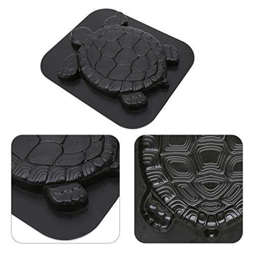 Turtle Stepping Stone Mold Concrete Cement Mould ABS Tortoise for Garden Path Walking Path Maker Mold Brick DIY Decor - Thumbnail 6
