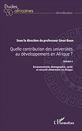 Quelle contribution des universités au développement en Afrique ?