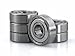Annic JU 608ZZ Shielded Greased Miniature Ball Bearings, 8mm x22mm x7mm (30 Pcs)