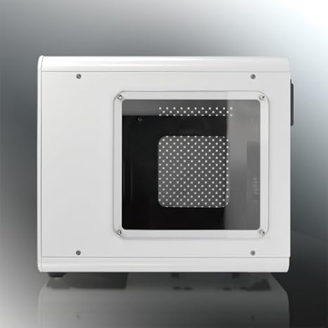 Amazon Com Raijintek Metis Plus Series Cube Shaped Aluminum Mini Itx Case White Computers Accessories