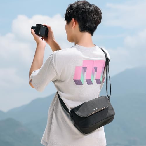 Ulanzi Camera Bag, Slr/Dslr Case Professional, Crossbody Photography Small Bag Fashion, Shoulder For Women And Men Compatible Sony Canon Nikon Mirrorless Waterproof Lightweight