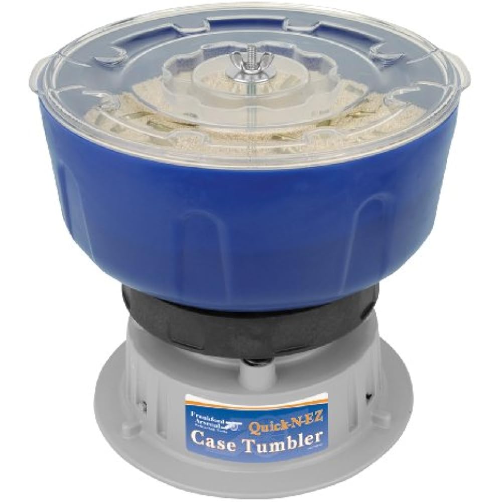 Quicknez Case Tumbler Bullet Brass Cleaner Cleaning Kit Ammo Reloading