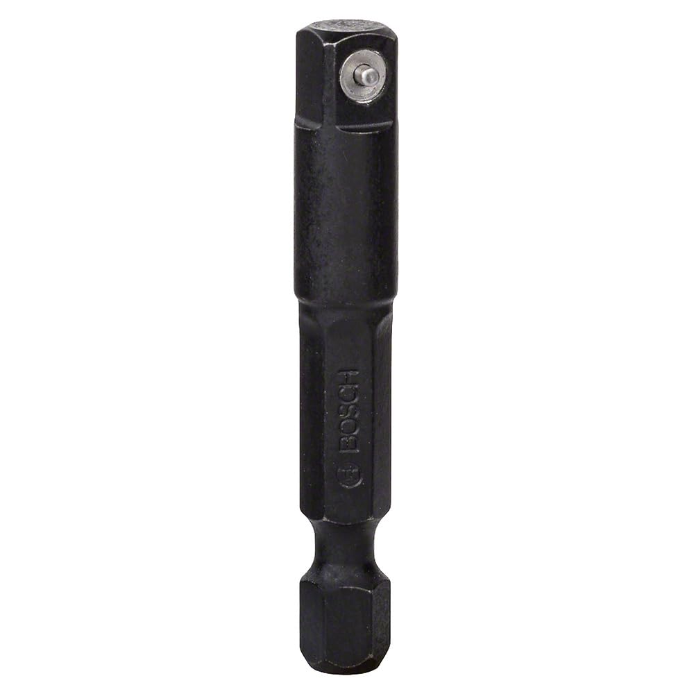 Bosch 1x PRO Socket Adapter with Pin Connection (143 x 64 mm, Professional Accessory Screwdriver, Screwdriver)