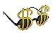 Pimp Dollar Sign Gold Sunglasses