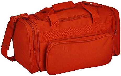 Durable Canvas Sports Duffel Bag by Getz - Orange