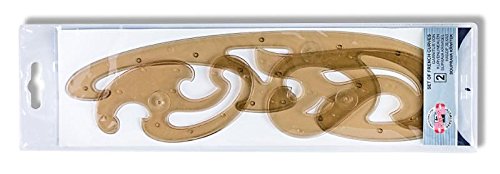 Koh-I-Noor 750068 - Set of 3 Drawing curvilines