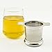 Zoie + Chloe Extra Fine Stainless Steel Tea Infuser - Brew-in-Mug Loose Leaf Mesh Strainer Filter