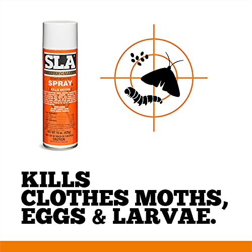 ReeferGaller SLA Cedar Scented Moth Repellent Spray Kills Moths Bed