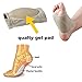 Foot Massage Ball Roller with Compression Gel Sleeves for Plantar Fasciitis - Spiky Peanut Massager Set for Deep Tissue Reflexology, Trigger Point Myofascial Release, Acupressure Therapy Pain Relief