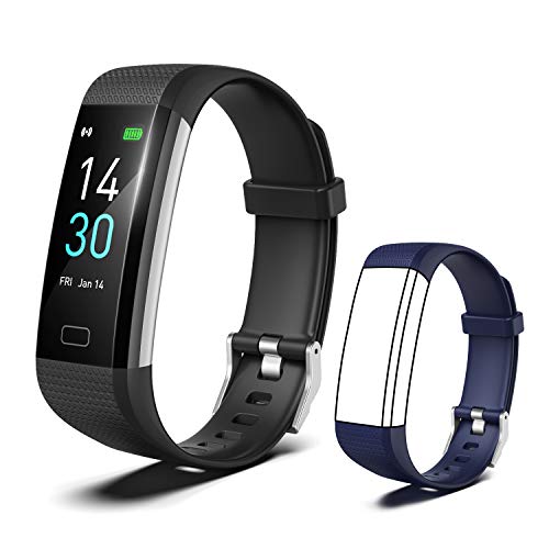 [2020 New Version] Fitness Tracker, Activity Tracker Watch with Heart