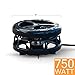 K&H Pet Products Pond Heater for Outdoor Ponds with Fish, Deluxe Thermo-Pond Perfect Climate Deicer, Winter Oxygen Exchange for Live Fish, Thermostatically Controlled, Safety Listed - 7in 750W