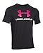Under Armour Men's Sportstyle Logo T-Shirt, Black/White, Large