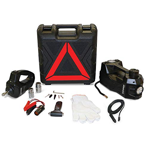 Hyperion LiftAssist Emergency Roadside Tire Changing Kit 12V 3Ton