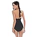 Raintropical Elegant Inspired Retro Vintage One Piece Pin Up Monokinis Swimsuit(FBA)