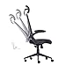 High Back Mesh Office Chair - Ergonomic Design of Computer Desk Chair with Lumbar and Neck Support Color Black