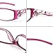 LianSan Readers 4 Pairs Ladies' Readers Color Frame Quality Reading Glasses for Women L3711(+3.25)