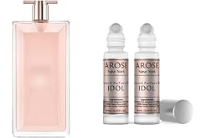 Arose NY - Idol Perfume Oil, Alcohol-free, Vegan, 10 ml, Pocket Size, Travel Size, long-lasting, Fragrance Inspired by Idole - LARGE BOTTLE NOT INCLUDED (2 Bottle)