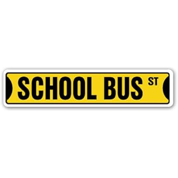 Amazon.com : BUS DRIVER ~Novelty Sign~ parking signs school gift ...
