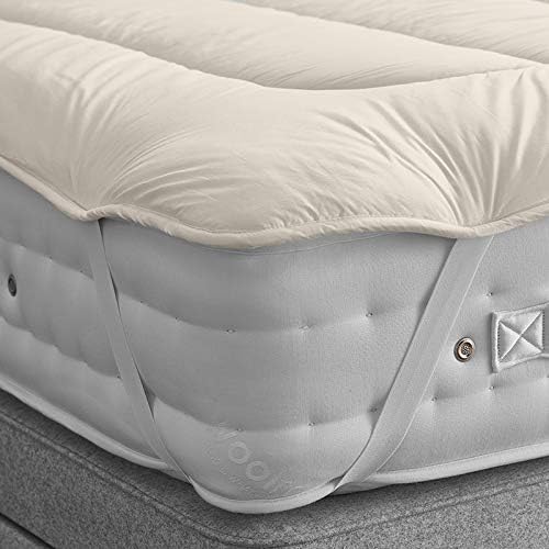 Woolroom Deluxe Mattress Topper King Bed 4-5 cm - Image 5