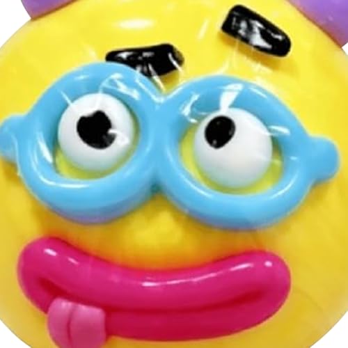 Smushers Squishies Slow Rising Stress Ball Non- Cute Slow Rise Relaxing Sensory Fidget for Ages 3+ Squeeze Sensory Ball Fun Desk Accessory for Adults (5pcs)