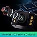 LeeKooLuu 2019 HD 720P Car Backup Camera 6 Auto LED Lights Color HD Rear View/Front View Camera IP69 Waterproof Super Night Vision Guide Lines ON/Off