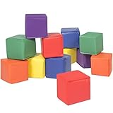 Best Choice Products BCP 12pc Soft Big Foam Blocks Play Set Sensory Gross Motor Developmental Skills