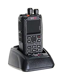 BTECH DMR 6X2 (DMR y analógico) Radio bidireccional de correa dual de 7 vatios (136 174MHz VHF y 400 480MHz UHF), con GPS y grabación, incluye kit completo con 2 baterías, cable de programación y más