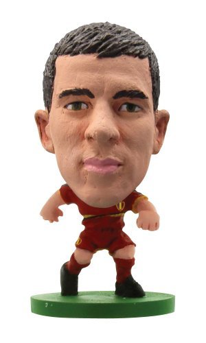 SoccerStarz Belgium International Figurine Blister Pack Featuring Eden Hazard Home Kit (import version)