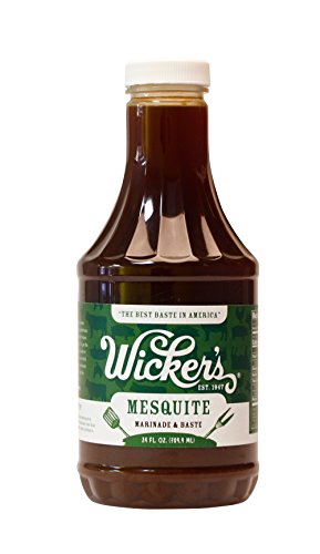 UPC 075578000226, Wickers Sauce Mesquite Flavor Marinade &amp; Baste Bbq, 24-ounce