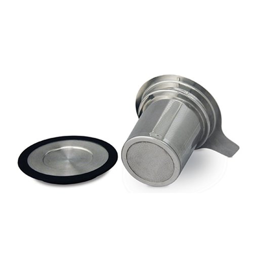 FORLIFE Brew-in-Mug Extra-Fine Tea Infuser with Lid