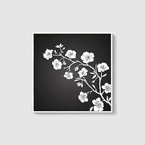 Framed Canvas Wall Art for Living Room, Bedroom Abstract Trees Canvas Prints for Home Decoration Ready to Hang - 16x16 inches