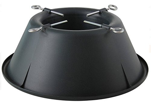 Holiday Time Christmas Fresh-Cut Tree Stand with Self-threading bolts and Large 1 gallon water reservoir