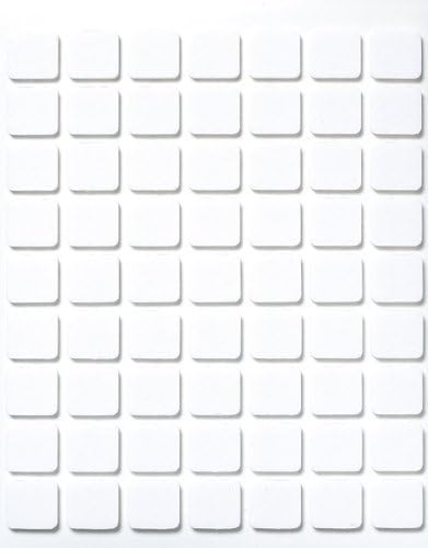 RAYHER HOBBY Pack of 63 Self-Adhesive Squares for Scrapbooking Card Making and Papercraft, Double-Sided Glue Squares