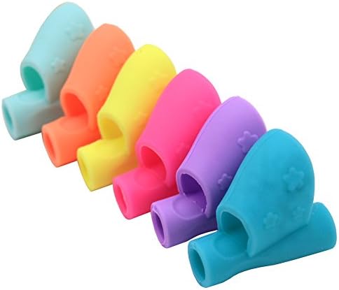 Writing Correction Grips Device Tool - 6 Pcs Children Pencil Holder Pen Writing Grip Posture Correction Tool for Pencils
