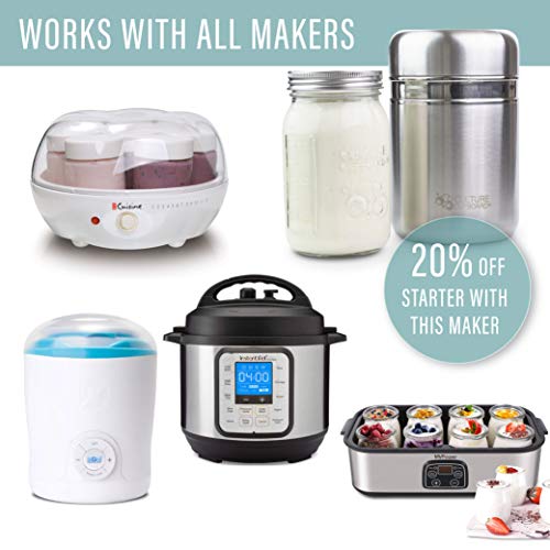 Dairy Free Yogurt Starter Culture 5 Qts NonDairy Yogurt All Yogurt