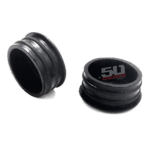 50 Caliber Black Plastic Roll Cage/Bumper Tubing End Cap Pipe Plugs - Fits 1.25" O.D. Round Tube - Pack of 10 [5363] - Thumbnail 4