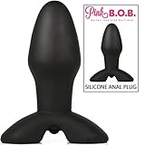 Silicone Anal Sex Butt Plug - Vibrating Adult Toy