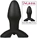 Silicone Anal Sex Butt Plug 10 Function Vibrating Tapered Adult Toy
