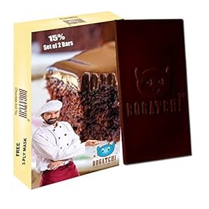 BOGATCHI Cooking Chocolate Bar | Compound Chocolate |Gluten Free |Pure Artisanal 15% Dark Cooking Chocolate Bars for…