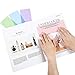 24 Pieces Reading Strips with Colored Overlay, 8 Colors Line Readers for Dyslexia, Reading Tracking Rulers, Crystal Children and Teacher Supply Guided Reading Strips Asst