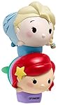 Lip Smacker Disney Tsum Tsum Lip Balm Duo, Ariel Mermazing Grapefruit/Elsa Icy Snow Queen, 2 Count