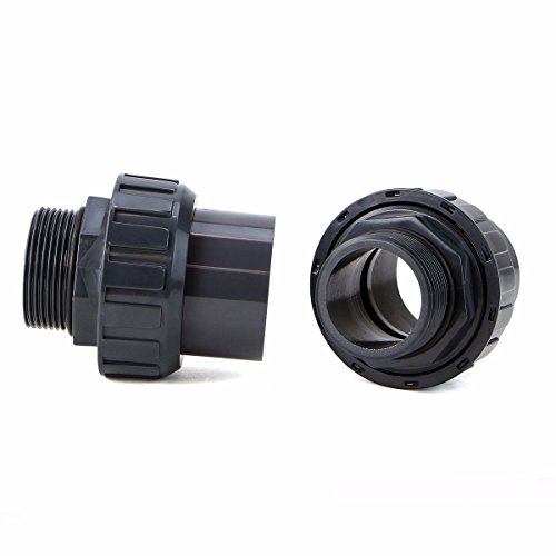 SKEMIDEX---2 Union plumbing joints 1.5" NPT x 2" Swimming Pool spa Pump Slip fitting CPVC And threaded fittings pdf threaded fitting definition threaded fittings dimensions threaded pipe fitting