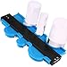 10 Inch Multi-functional Contour Gauge Plastic Profile Gauge Multifunctional Shape Duplicator Edge Shaping Measure Ruler for Professional Precise Measurement (Regular Wide, Blue)