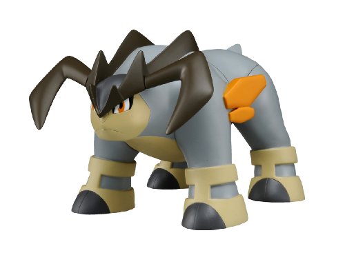 Pokemon Black White TERRAKION Soft Vinyl Figure Toy Sofubi BW DX Tomy Musketeers