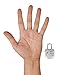 Luggage Travel Gym Lock with 3 Digit Easily Customizable Code Combination Padlock Bike Lockers Gym Travel Bags and Suitcases Get It Now and Be Safe