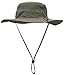 Camo Coll Outdoor UPF 50+ Boonie Hat Summer Sun Caps (One Size, Sage Green)